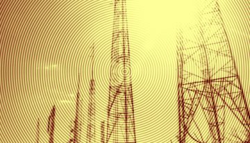 Telecommunication Towers with TV Antennas