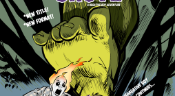 Tales from the Omni Grove Issue 1, Edwin and Dee are running from giant tree person